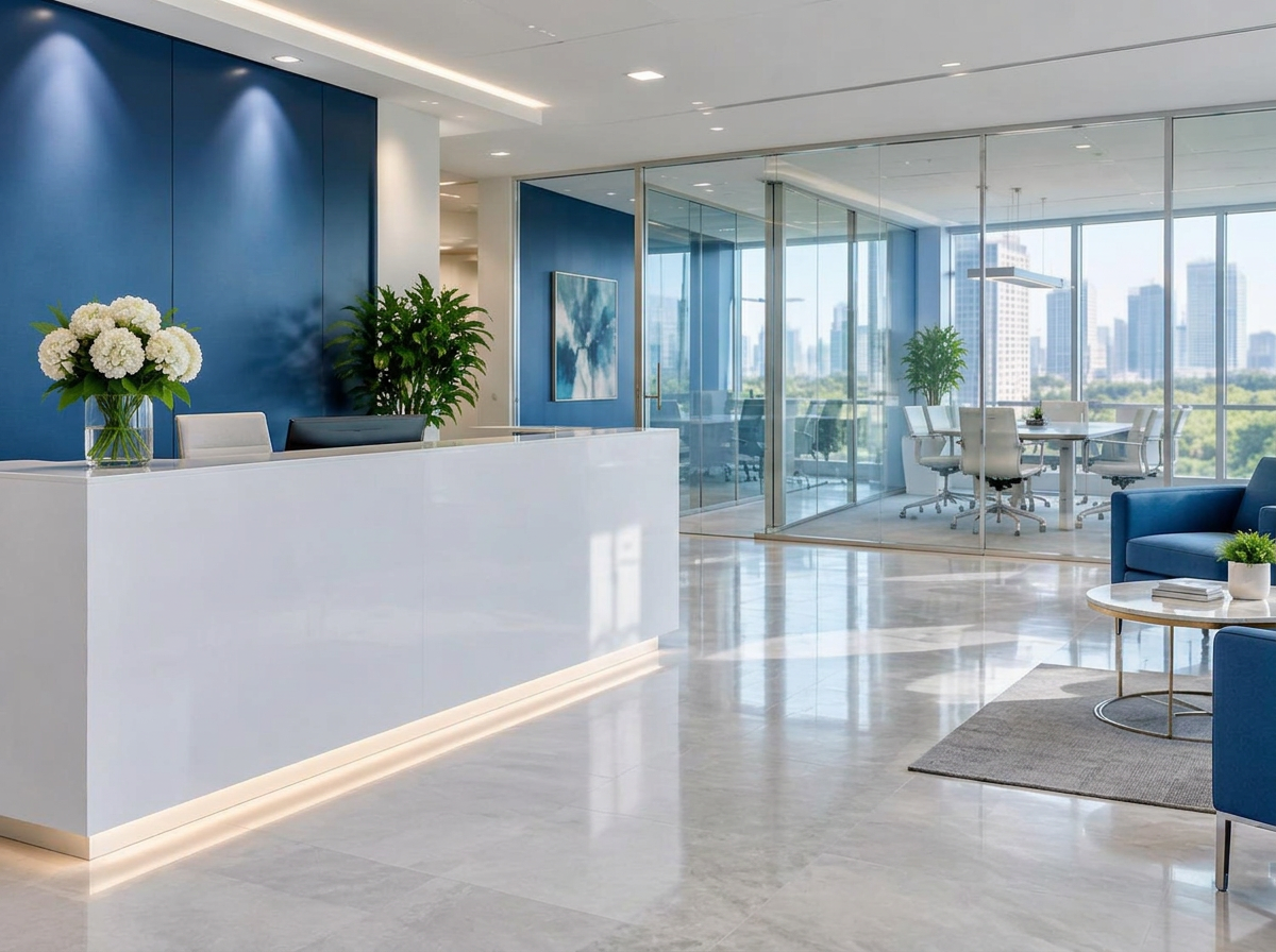A spotless Edmonton office maintained by Neo Cleaning